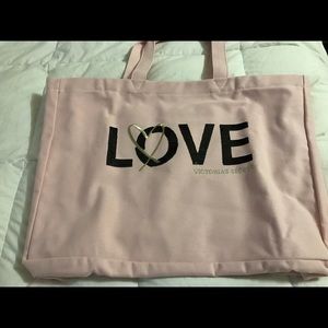 Large Victoria secret tote bag